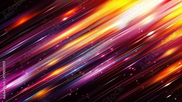 Obraz colorful abstract design with geometric shapes and gradients background, overlapping layers on grunge texture background.
