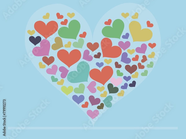 Fototapeta сердце