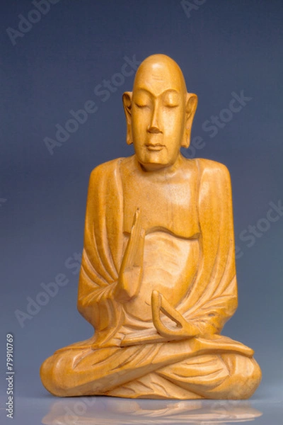 Obraz Buddha statue sitting cross-legge