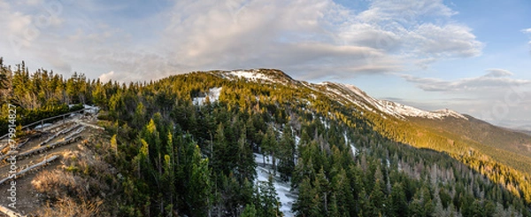 Fototapeta Babia Góra wiosną