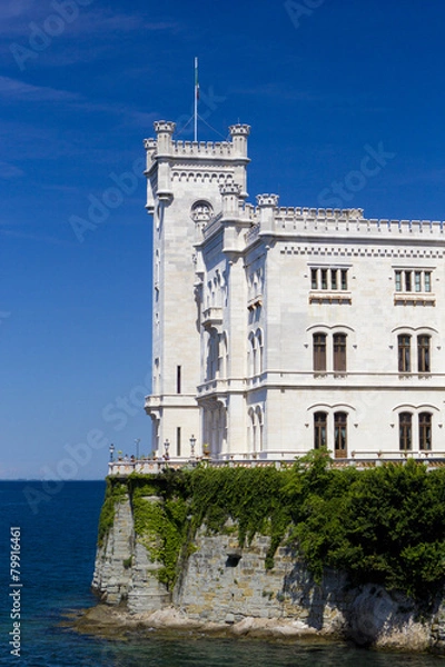 Obraz Miramare Castle and the sea