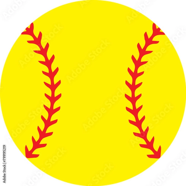 Obraz vector baseball, softball