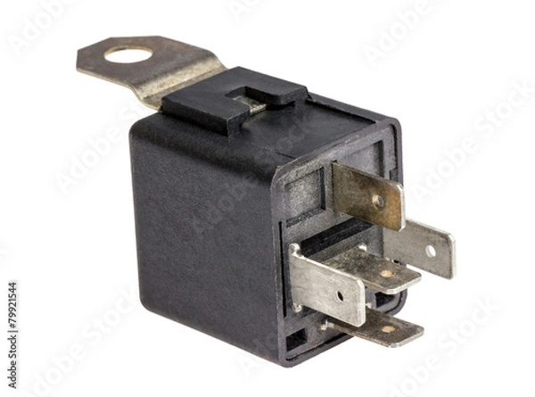 Obraz Electronic collection - Car electromagnetic relay switch