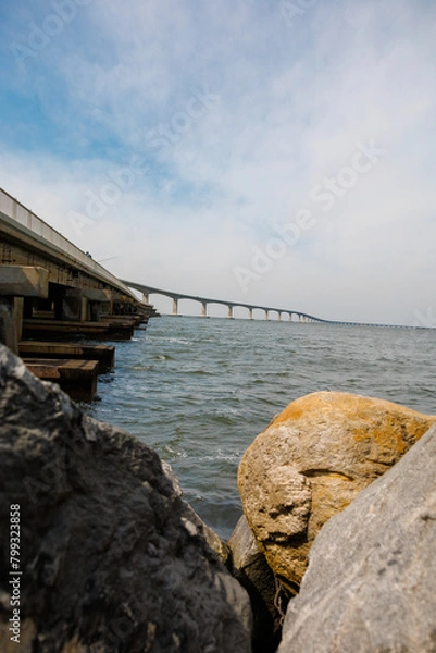 Obraz bridge over the sea