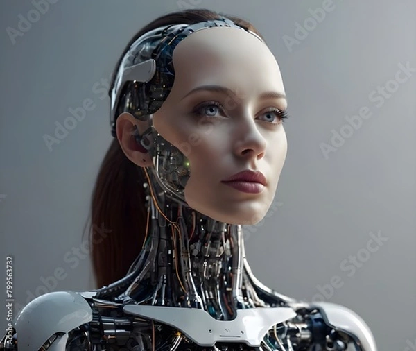 Fototapeta AI Artificial intelligence concept