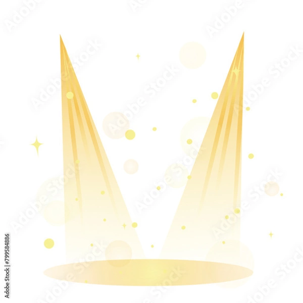 Obraz Sparkling spotlight