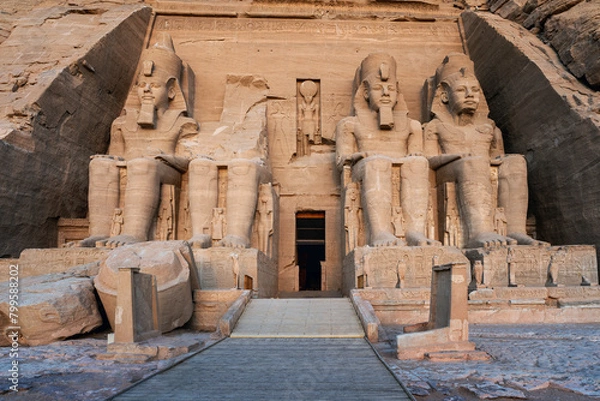Obraz Abu Simbel Temple, Egypt
