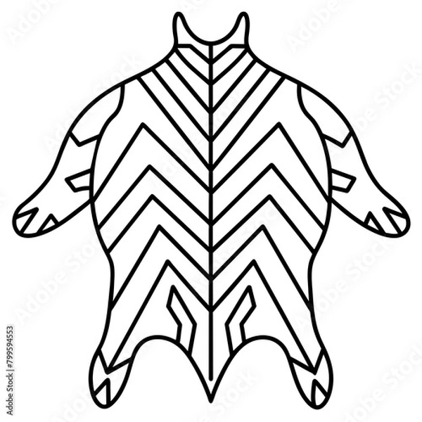 Fototapeta T-shirt Design Vector New tribal animal hide patterns - Vector - Vector art - Vector illustration - Vector design - Latest Vector - Ultimate Vector - Premium Vector - Vector pro - Premium illustration