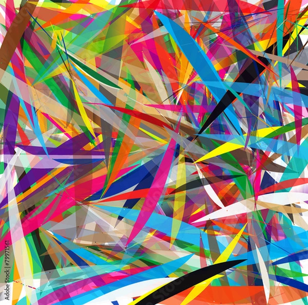 Obraz abstraction of lines