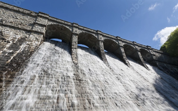 Obraz Burrator Dam on Dartmoor - Devon