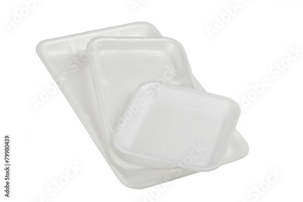 Fototapeta Styrofoam containers