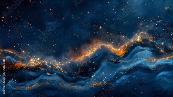 Fototapeta Gateway to Wonder: Abstract Digital Illustration