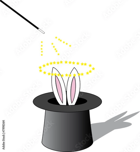 Obraz Bowler and bunny's ears