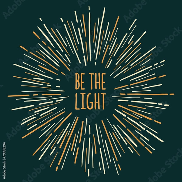 Obraz Sunburst design