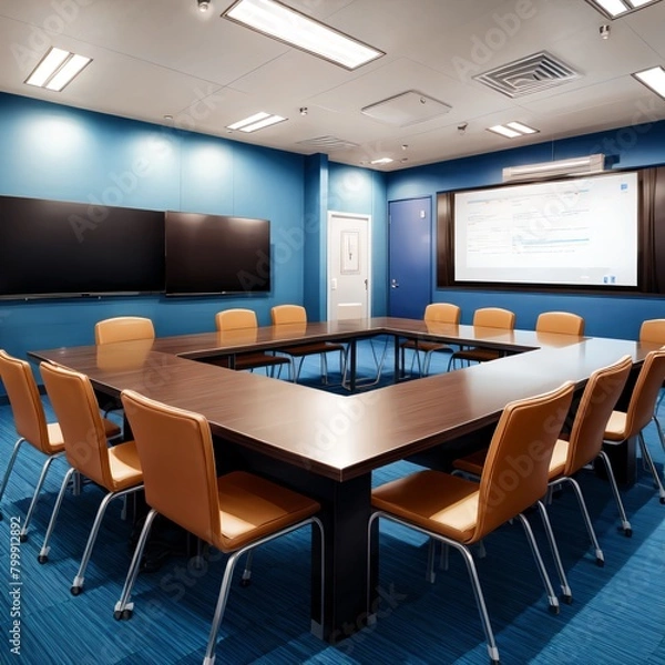 Fototapeta オフィスの会議室