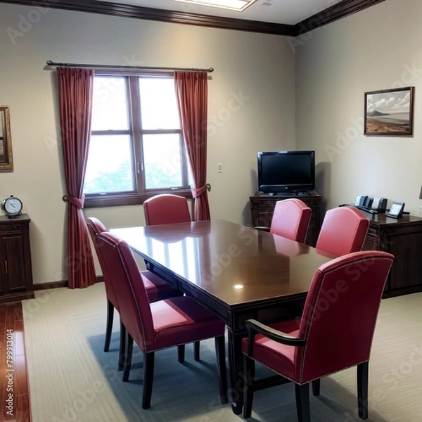 Fototapeta オフィスの会議室