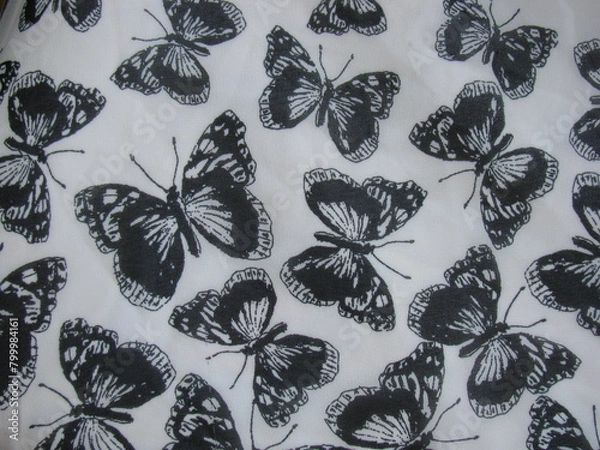 Obraz Butterfly fabric 