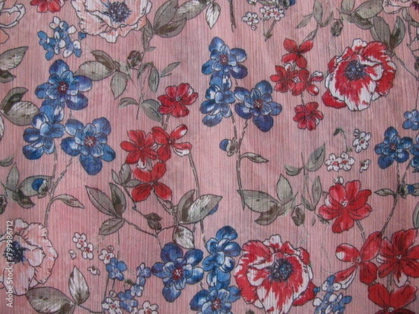 Obraz Floral fabric