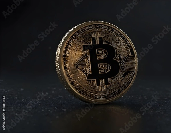 Fototapeta Bitcoin Coin.