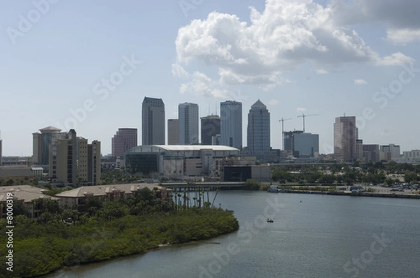 Fototapeta Port Skyline