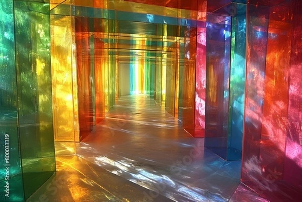 Fototapeta Prismatic Mirage Vortex