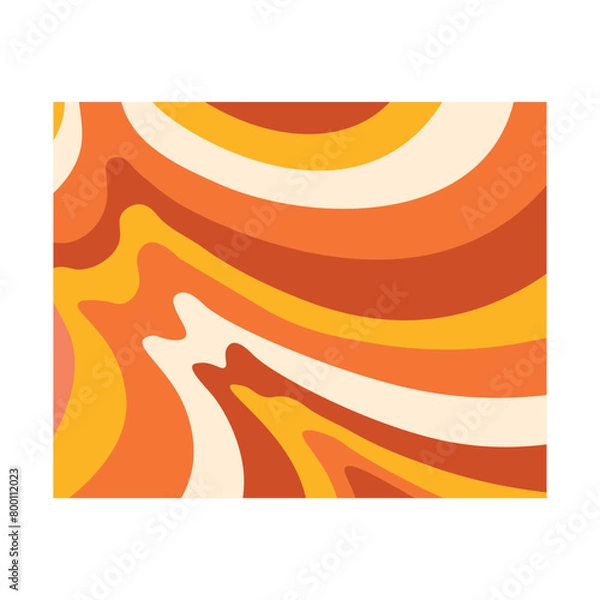 Obraz Retro Psychedelic Pattern