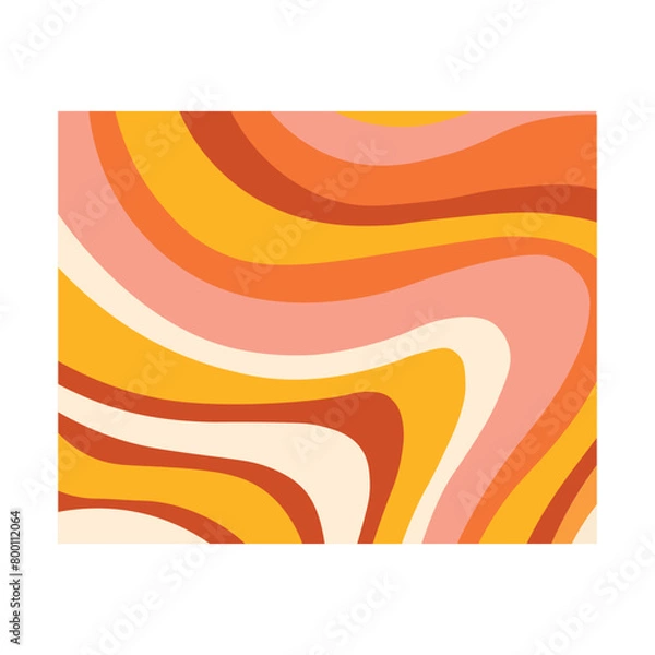 Obraz Retro Psychedelic Pattern