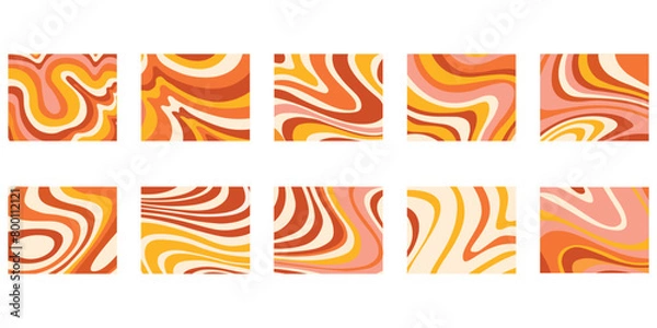 Obraz Retro Psychedelic Pattern