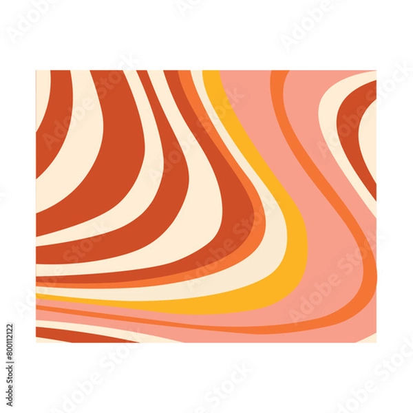 Obraz Retro Psychedelic Pattern