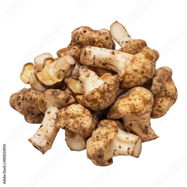 Fototapeta Sunchokes isolated on transparent background