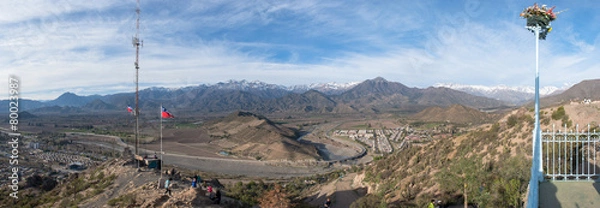 Obraz Mountain landscape, Chile