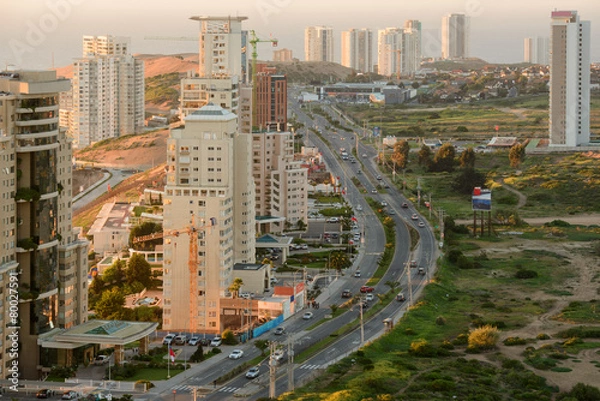 Obraz Apartment buildings, Chile