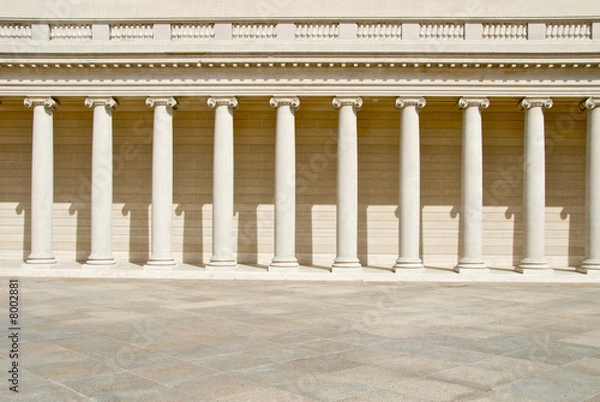 Obraz Row of columns