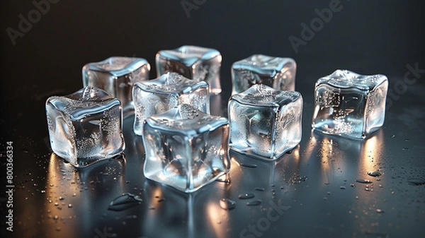 Fototapeta Ice Cubes