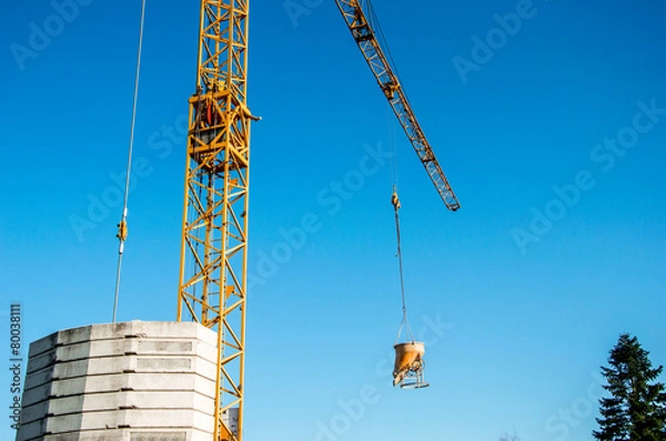 Obraz Baustelle