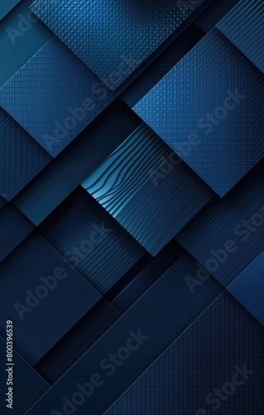 Fototapeta Background. overlapping dark blue abstract background