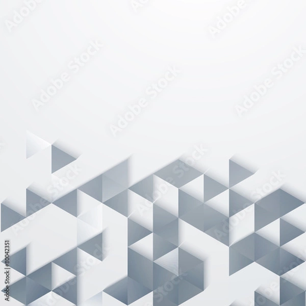 Fototapeta Abstract geometric background with triangles.