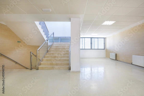 Obraz Modern public school, interior