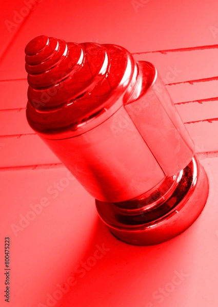 Fototapeta abstract tecnologic background red wall