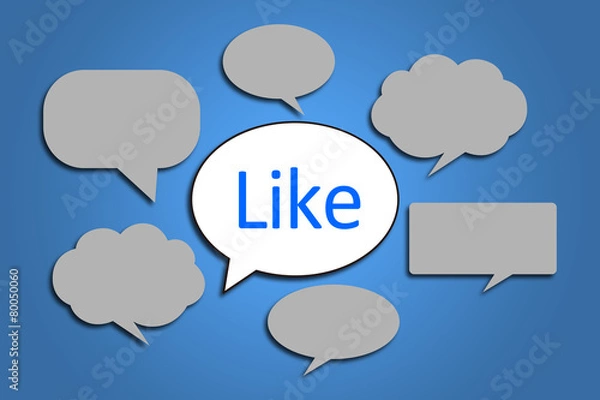 Obraz Social Media Concept