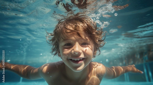 Obraz person in the water