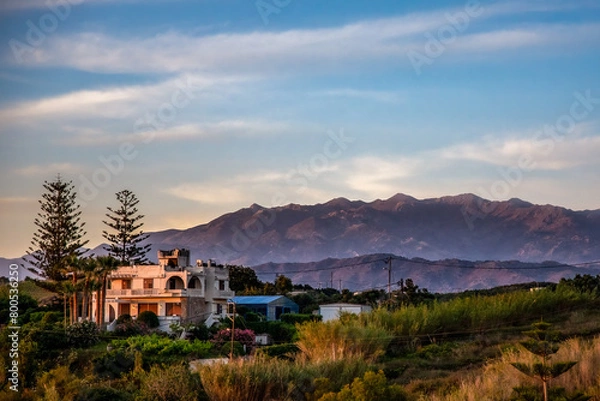 Obraz house in the mountains