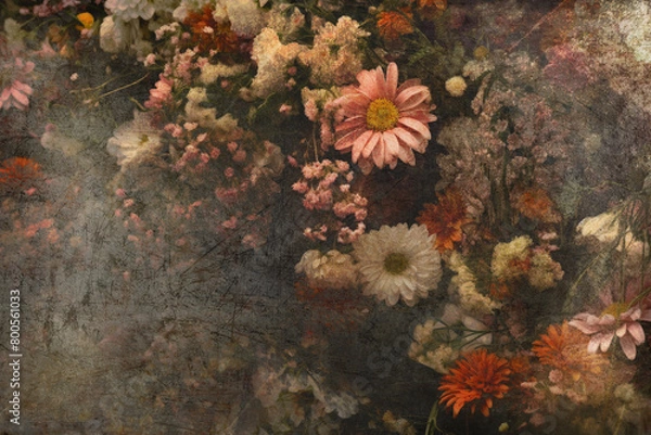 Obraz Floral decadent mural