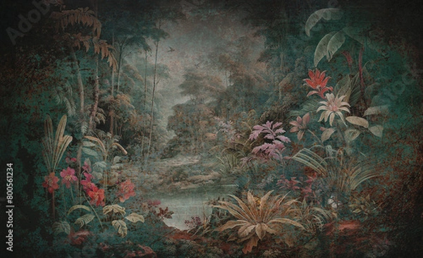 Obraz Old botanical Arras