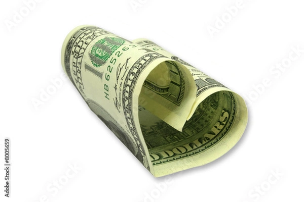 Obraz Money heart