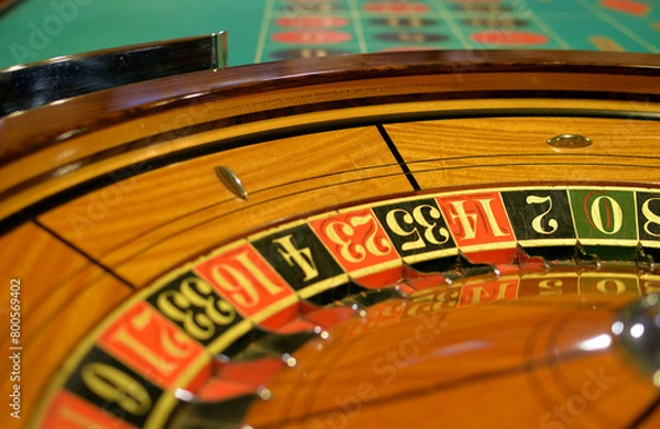Obraz roulette wheel detail