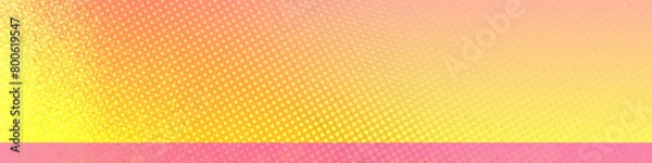Fototapeta Yelllow panorama background. Simple design for banners, posters, Ad, events and various design works