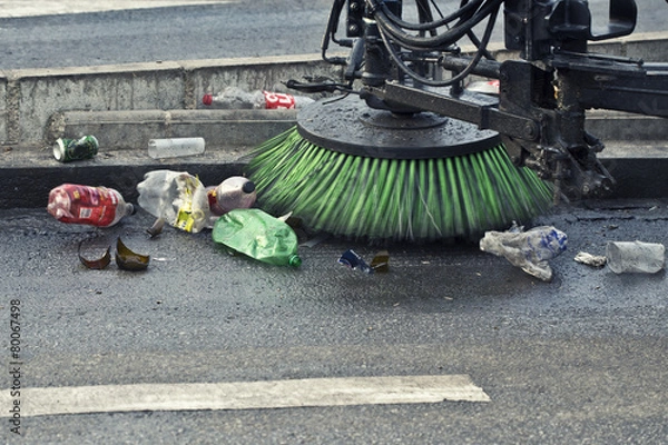 Obraz Street sweeper machine