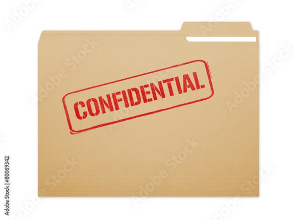 Obraz Confidential Folder