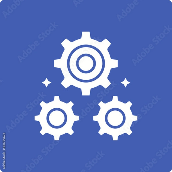 Fototapeta Setting Icon